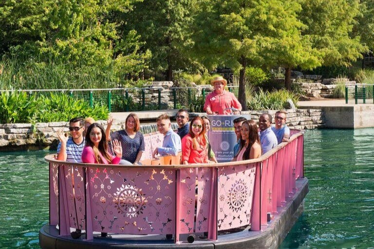 San Antonio: Guided Hop-on Hop-off Old Town Trolley Tour + River Cruise - Photo 1 of 3